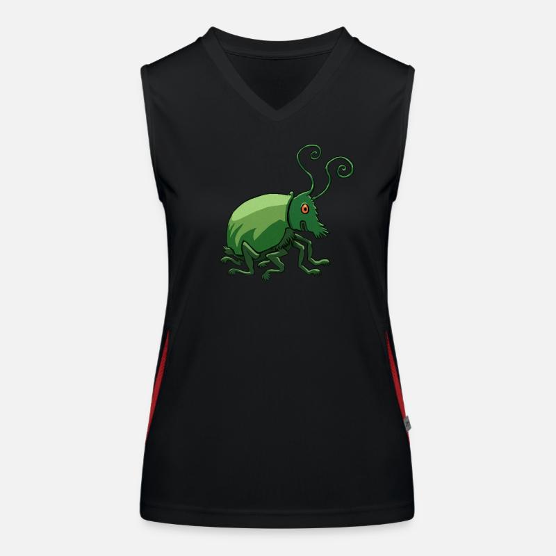 funny Women's Functional Contrast Tank Top