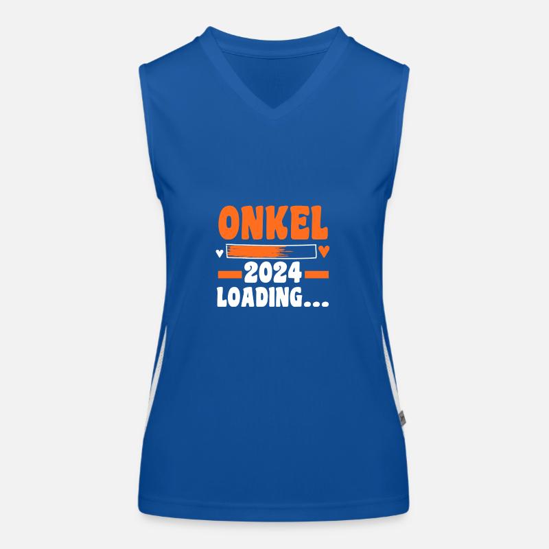Werdender Onkel 2027 Funktionelles Kontrast-Tank Top für Frauen