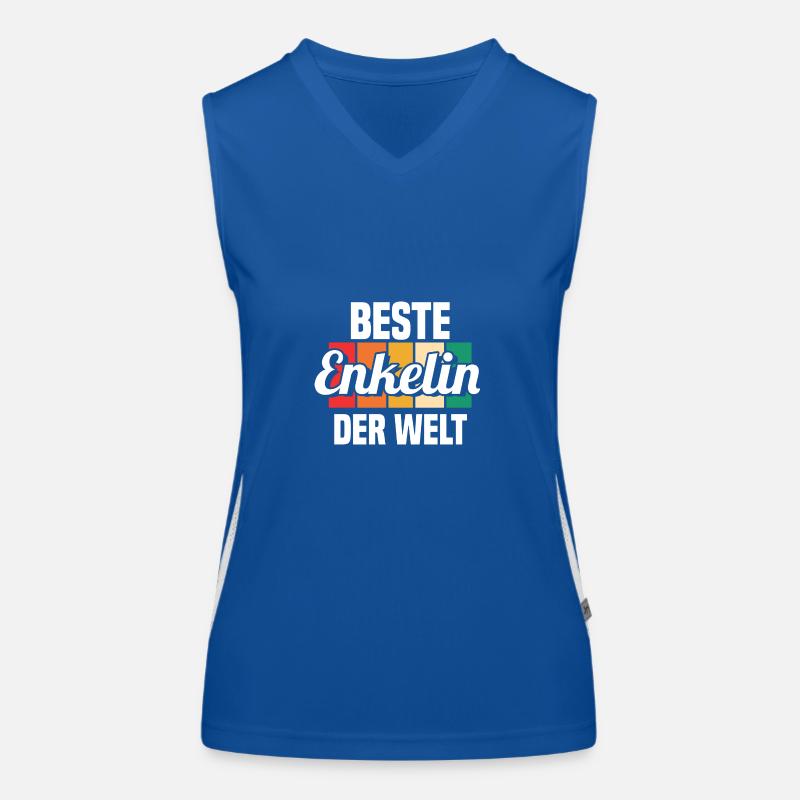 Enkelin Funktionelles Kontrast-Tank Top für Frauen