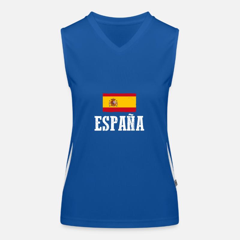 Espagnols Espagne Débardeur respirant contrasté Femme