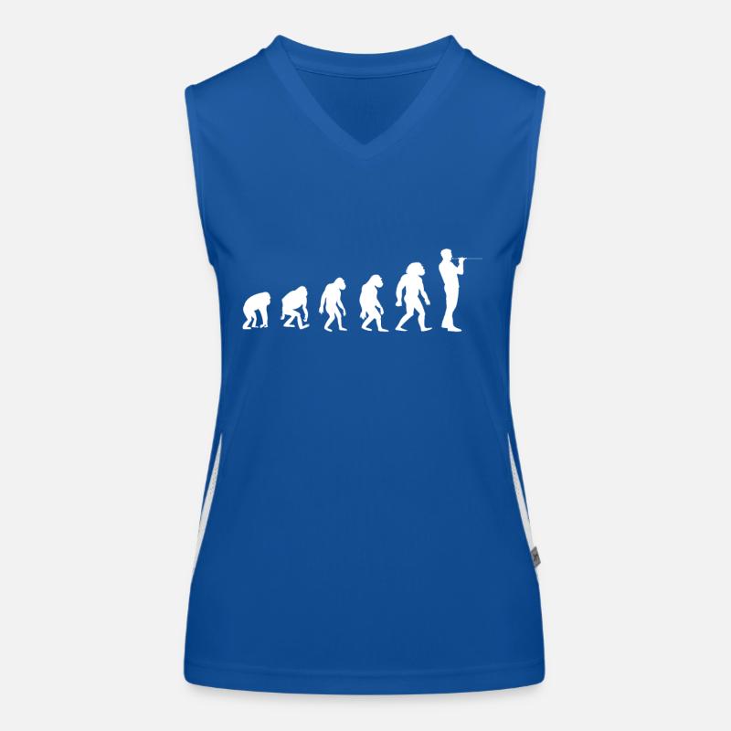 Blasrohrschießen Evolution Blasrohrsport Blasrohr Funktionelles Kontrast-Tank Top für Frauen
