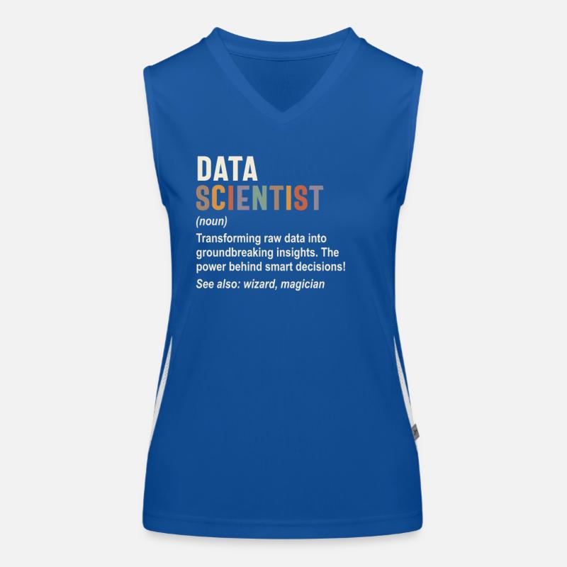 Data Scientist - Powering Smart Decisions with Women's Functional Contrast Tank Top
