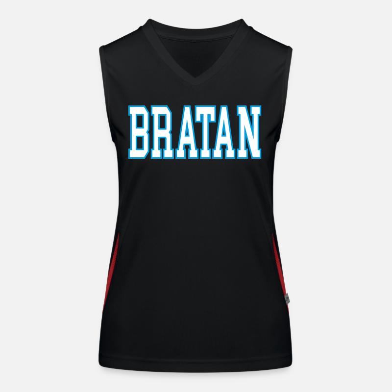 Bratan Débardeur respirant contrasté Femme