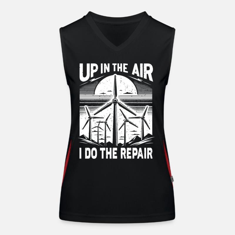 Pinwheel Climber Industrial Climber Gift Women's Functional Contrast Tank Top