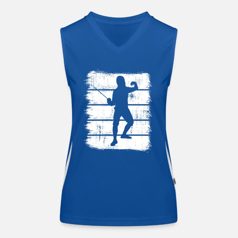 Fechter Funktionelles Kontrast-Tank Top für Frauen