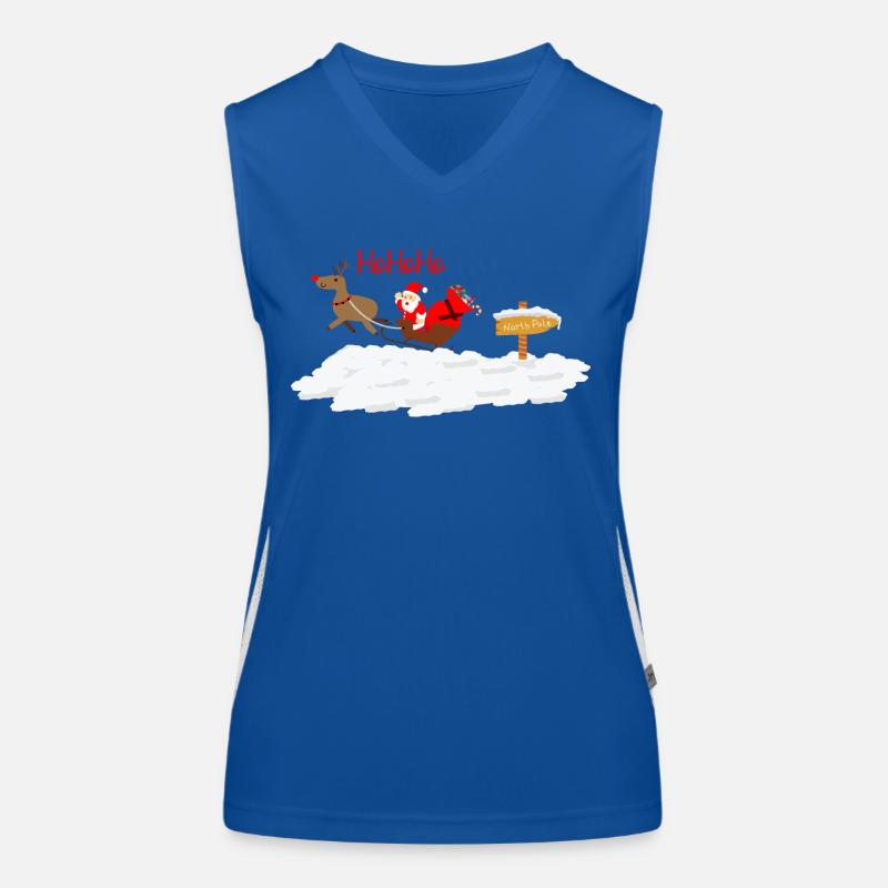 HOHOHO Funktionelles Kontrast-Tank Top für Frauen