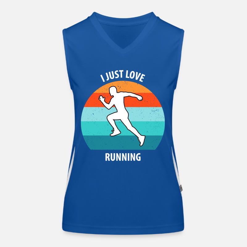 Joggen Funktionelles Kontrast-Tank Top für Frauen