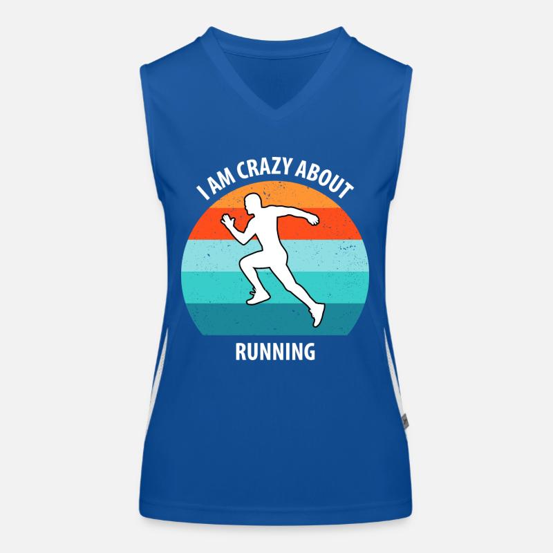Joggen Funktionelles Kontrast-Tank Top für Frauen