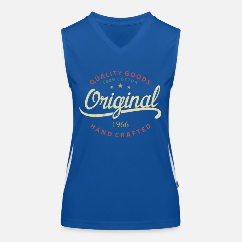 Original 1966 Geburtstagsgeschenk 1966 Funktionelles Kontrast-Tank Top für Frauen