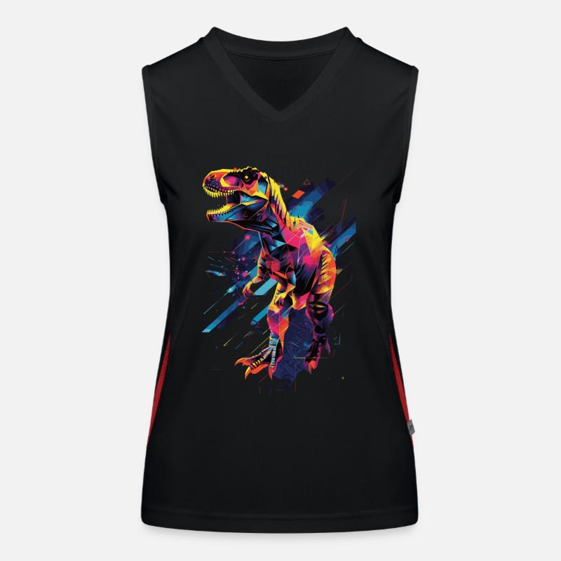 T-Rex Women's Functional Contrast Tank Top