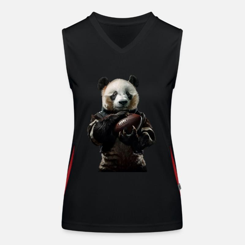 Panda Women's Functional Contrast Tank Top