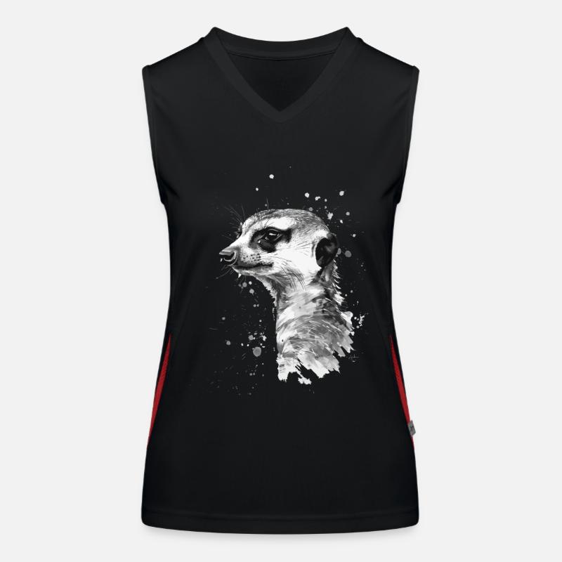 Suricate Débardeur respirant contrasté Femme