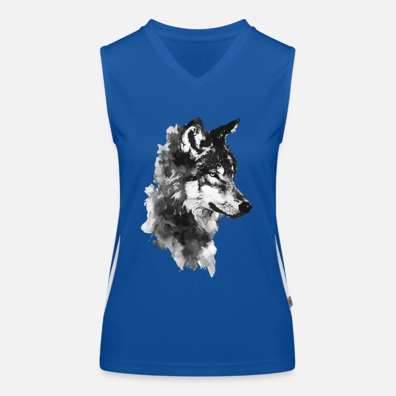 Wolf Women's Functional Contrast Tank Top