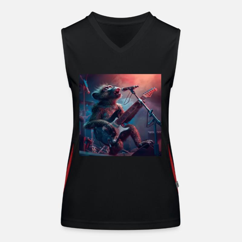 Baboon Women's Functional Contrast Tank Top