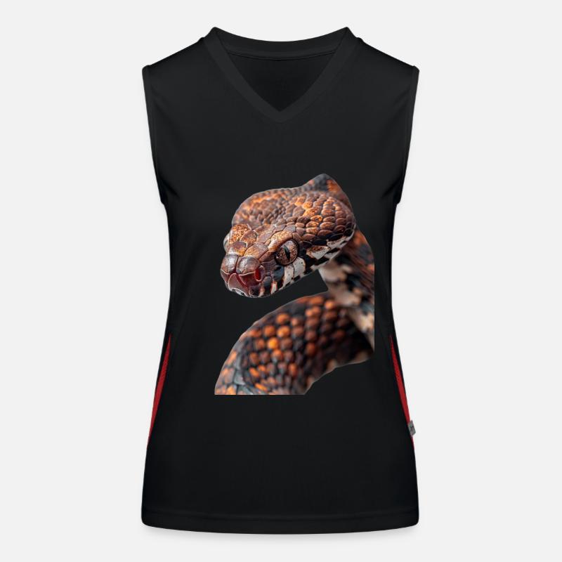 Serpent Débardeur respirant contrasté Femme