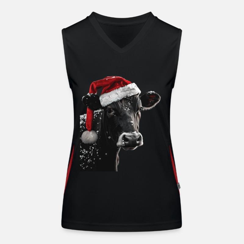 Vache Débardeur respirant contrasté Femme