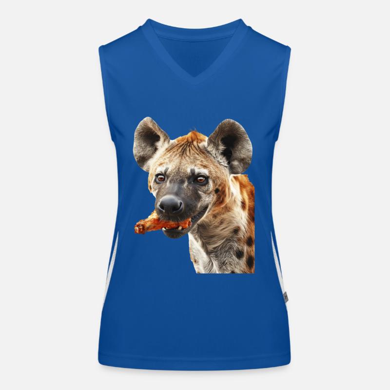 Hyäne Funktionelles Kontrast-Tank Top für Frauen