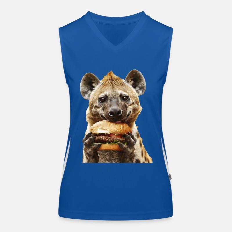 Hyäne Funktionelles Kontrast-Tank Top für Frauen
