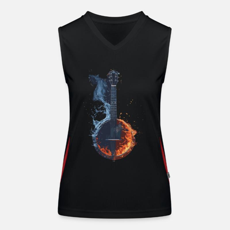 Banjo Funktionelles Kontrast-Tank Top für Frauen