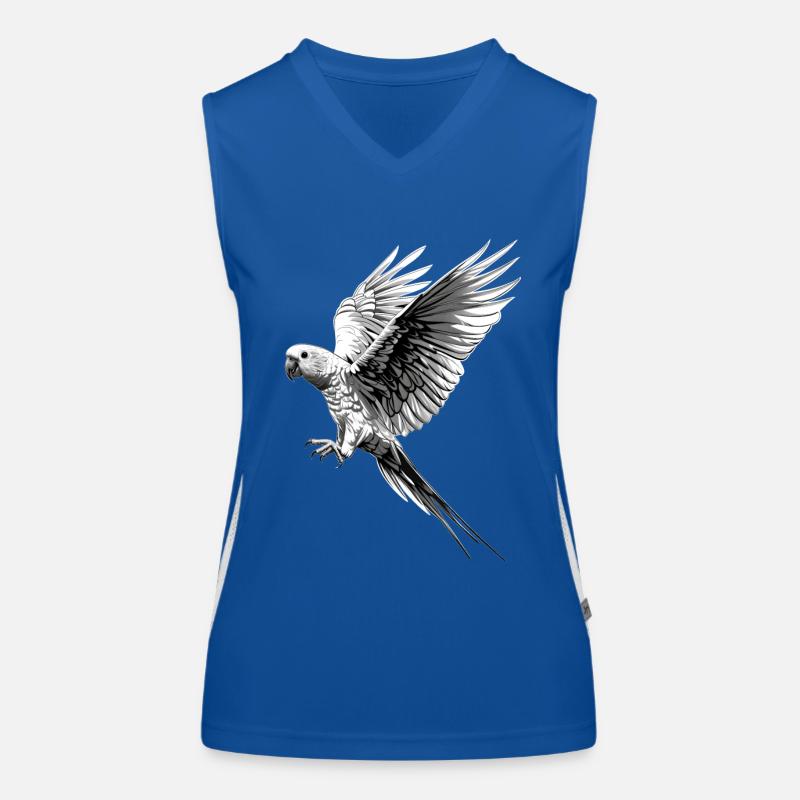 Sittiche Funktionelles Kontrast-Tank Top für Frauen