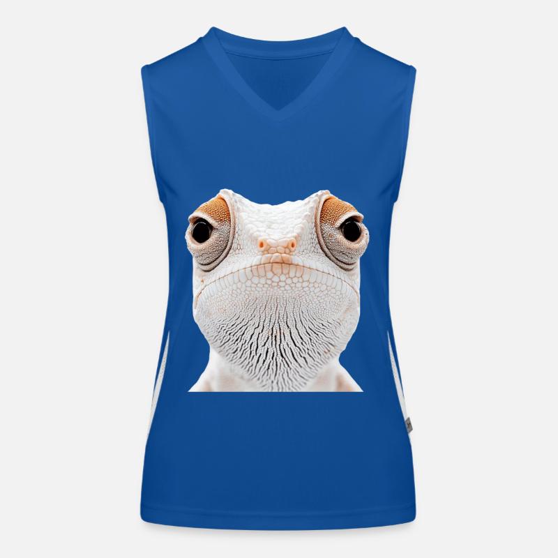 Chamäleon Funktionelles Kontrast-Tank Top für Frauen