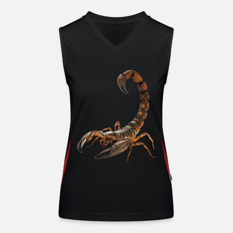 Skorpion Funktionelles Kontrast-Tank Top für Frauen