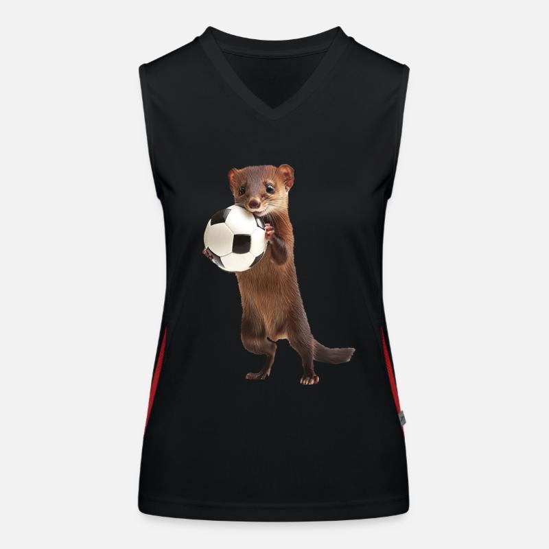 Wiesel Funktionelles Kontrast-Tank Top für Frauen