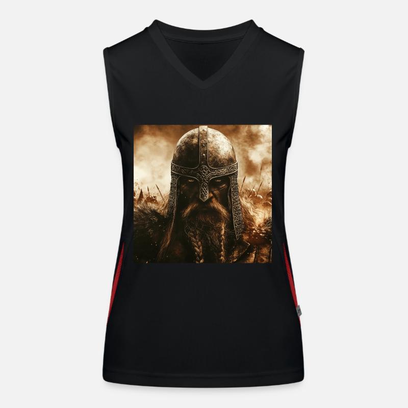 Wikinger Funktionelles Kontrast-Tank Top für Frauen