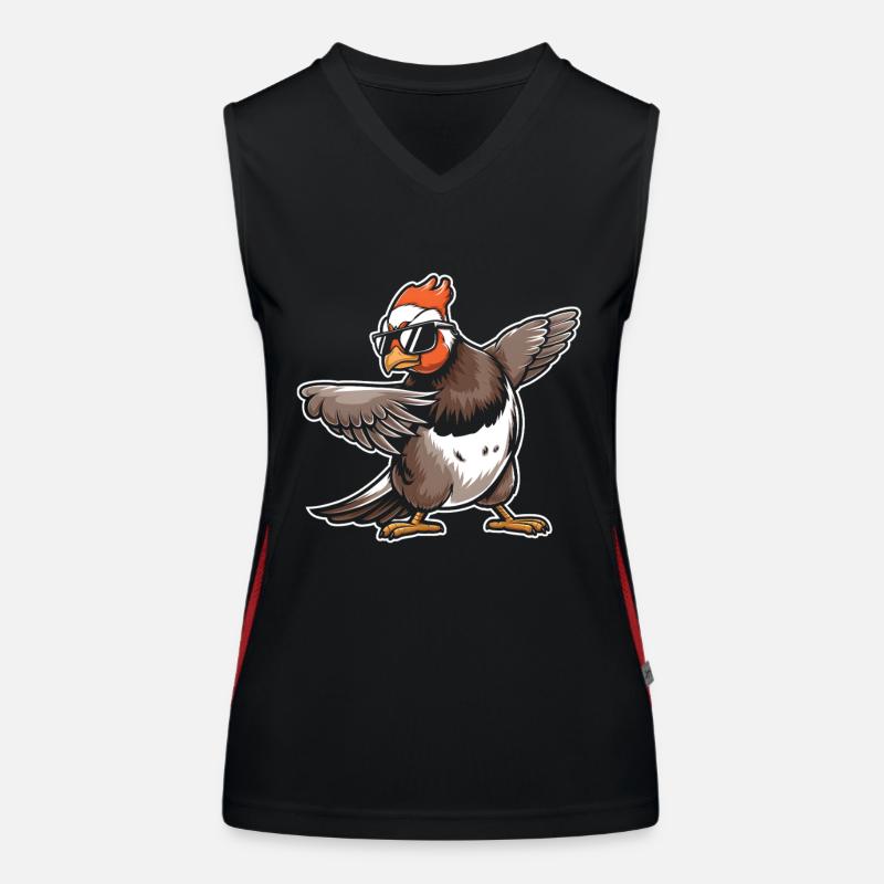 Auerhahn Funktionelles Kontrast-Tank Top für Frauen