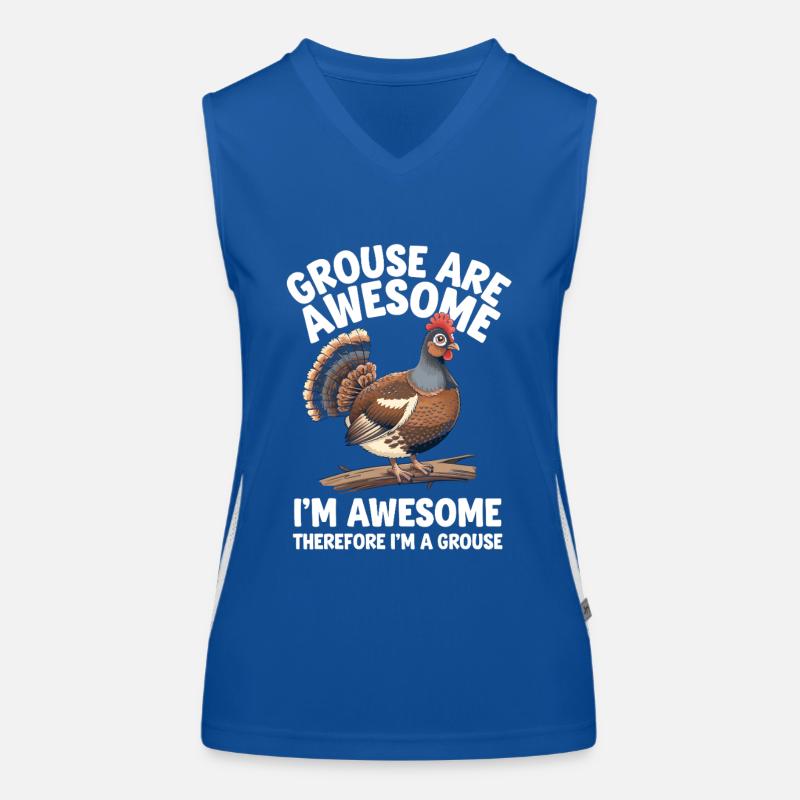 Auerhahn Funktionelles Kontrast-Tank Top für Frauen