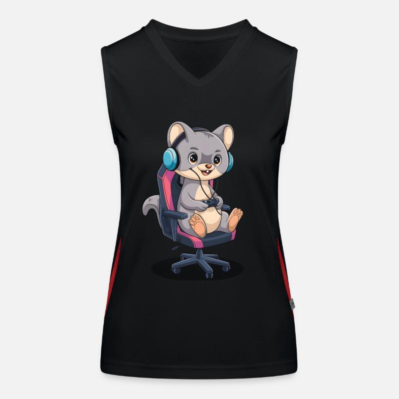 Wiesel Funktionelles Kontrast-Tank Top für Frauen