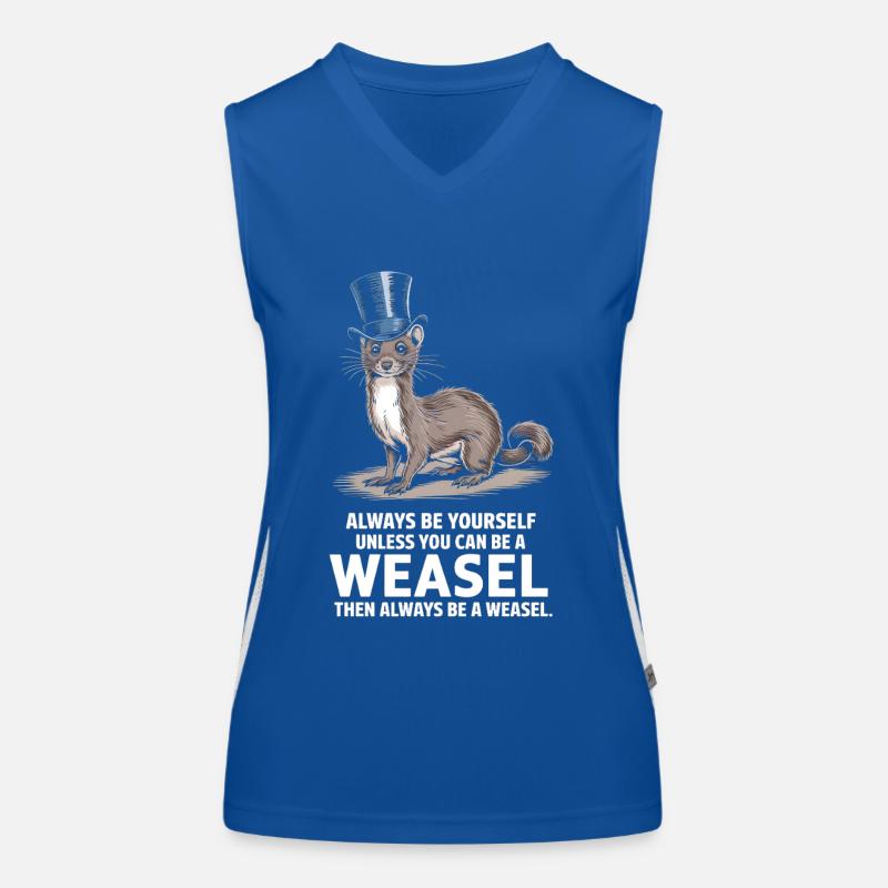 Wiesel Funktionelles Kontrast-Tank Top für Frauen