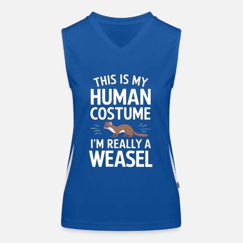 Wiesel Funktionelles Kontrast-Tank Top für Frauen