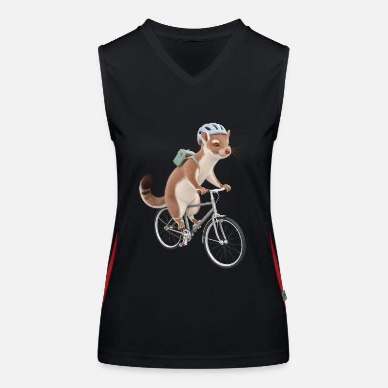 Wiesel Funktionelles Kontrast-Tank Top für Frauen