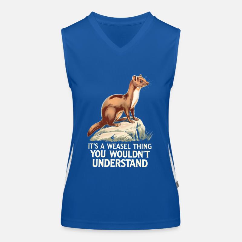 Wiesel Funktionelles Kontrast-Tank Top für Frauen