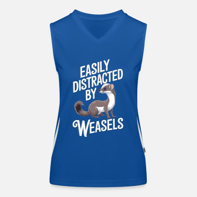 Wiesel Funktionelles Kontrast-Tank Top für Frauen