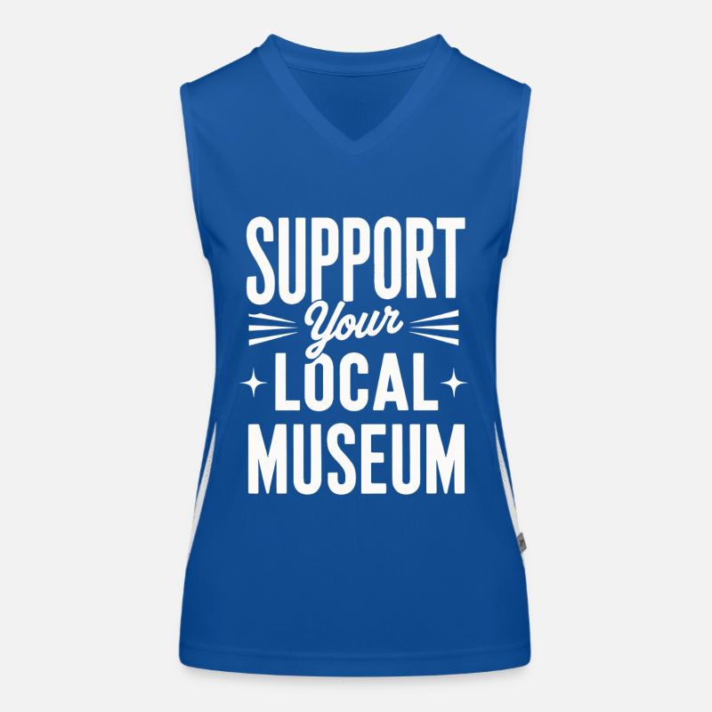 Musée Débardeur respirant contrasté Femme