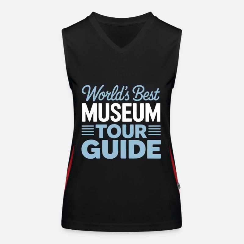 Musée Débardeur respirant contrasté Femme