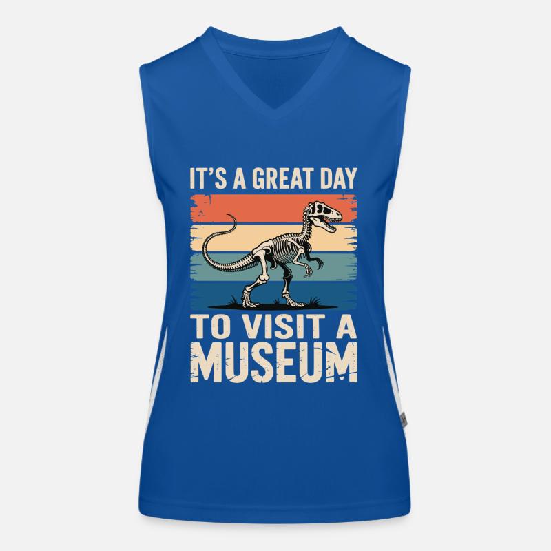 Museum Funktionelles Kontrast-Tank Top für Frauen