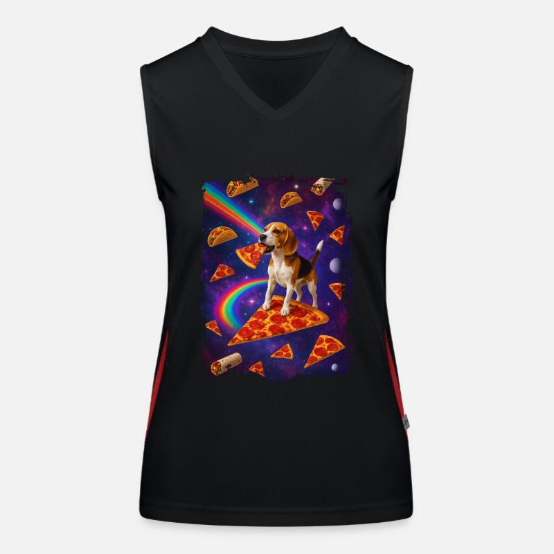 Beagle Women's Functional Contrast Tank Top