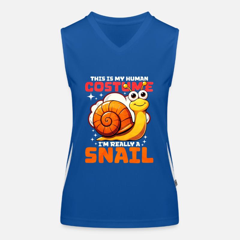 Snail Women's Functional Contrast Tank Top