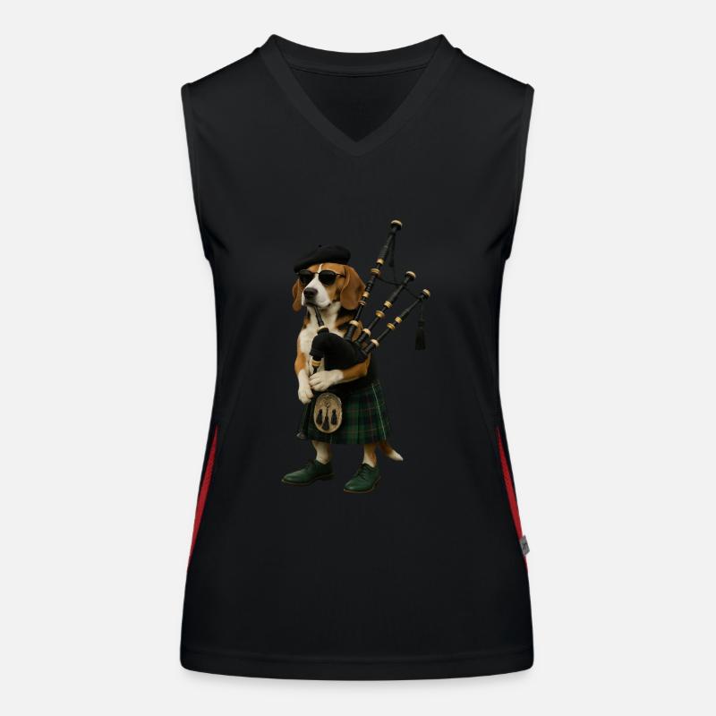 Cornemuse Beagle Débardeur respirant contrasté Femme