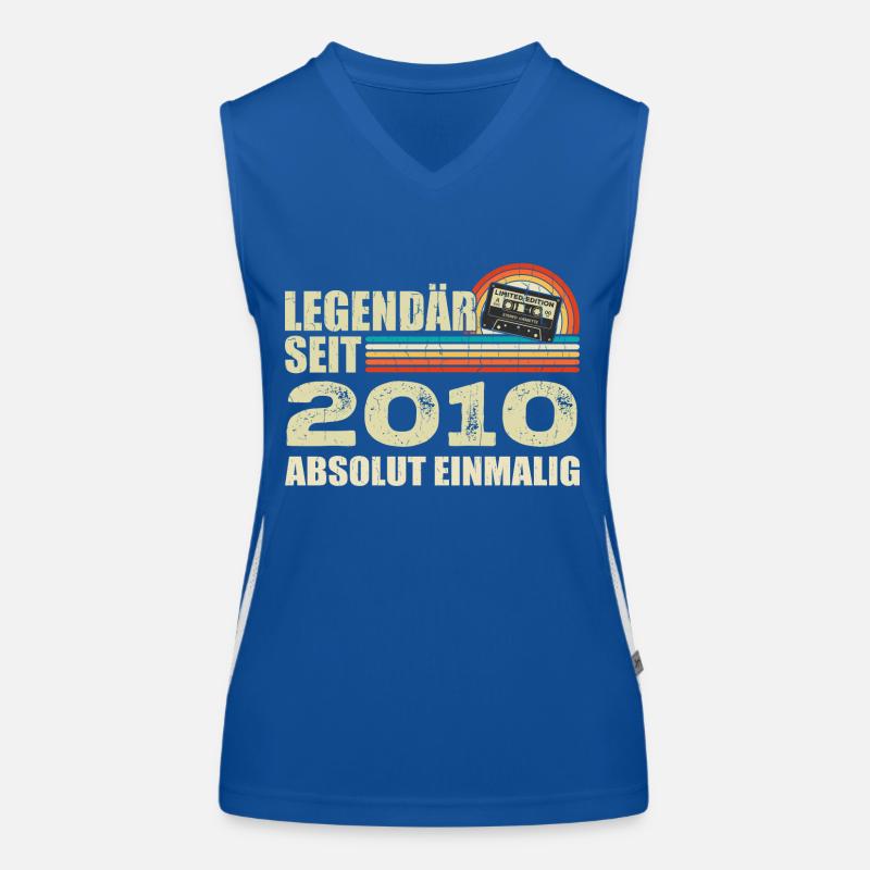 Legendär Seit 2010 - Absolut Einmalig Funktionelles Kontrast-Tank Top für Frauen