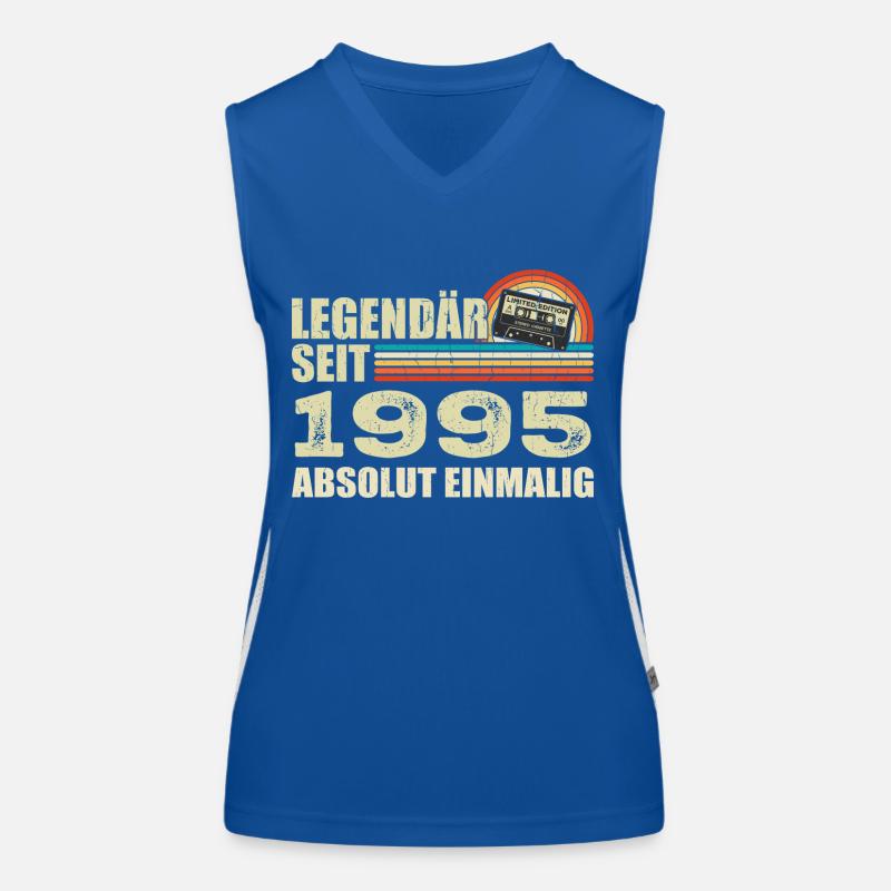 Legendär Seit 1995 - Absolut Einmalig Funktionelles Kontrast-Tank Top für Frauen