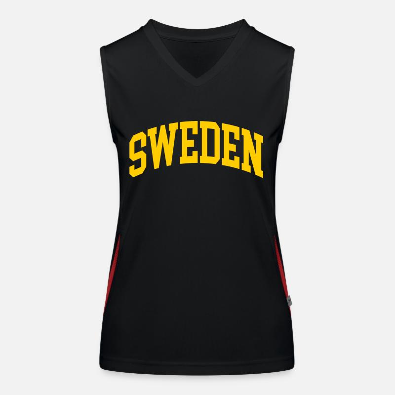 schweden Funktionelles Kontrast-Tank Top für Frauen