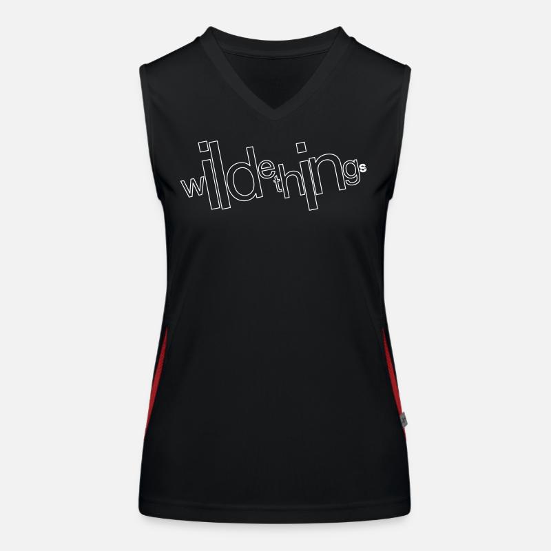 wilde things - wilde Dinger Funktionelles Kontrast-Tank Top für Frauen