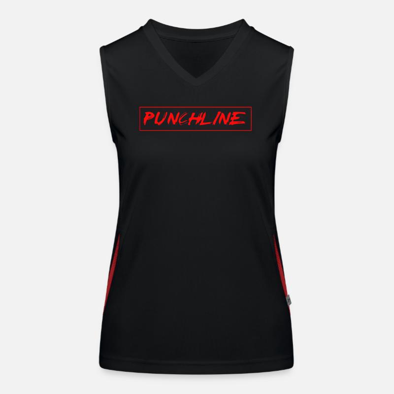 Pointe Funktionelles Kontrast-Tank Top für Frauen