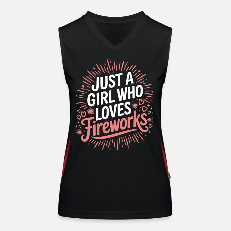 Pyrotechnics Fireworks Pyrotechnics Women's Functional Contrast Tank Top