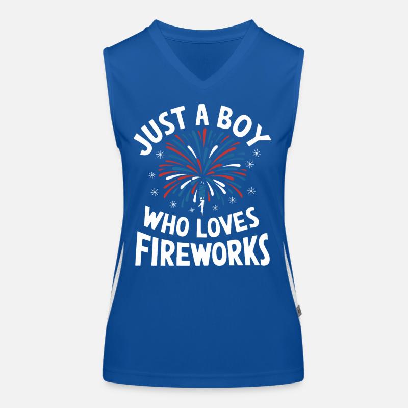 Pyrotechnics Fireworks Pyrotechnics Women's Functional Contrast Tank Top