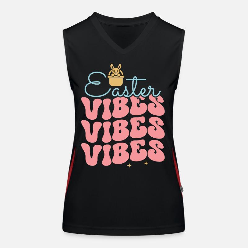 Ostern Funktionelles Kontrast-Tank Top für Frauen